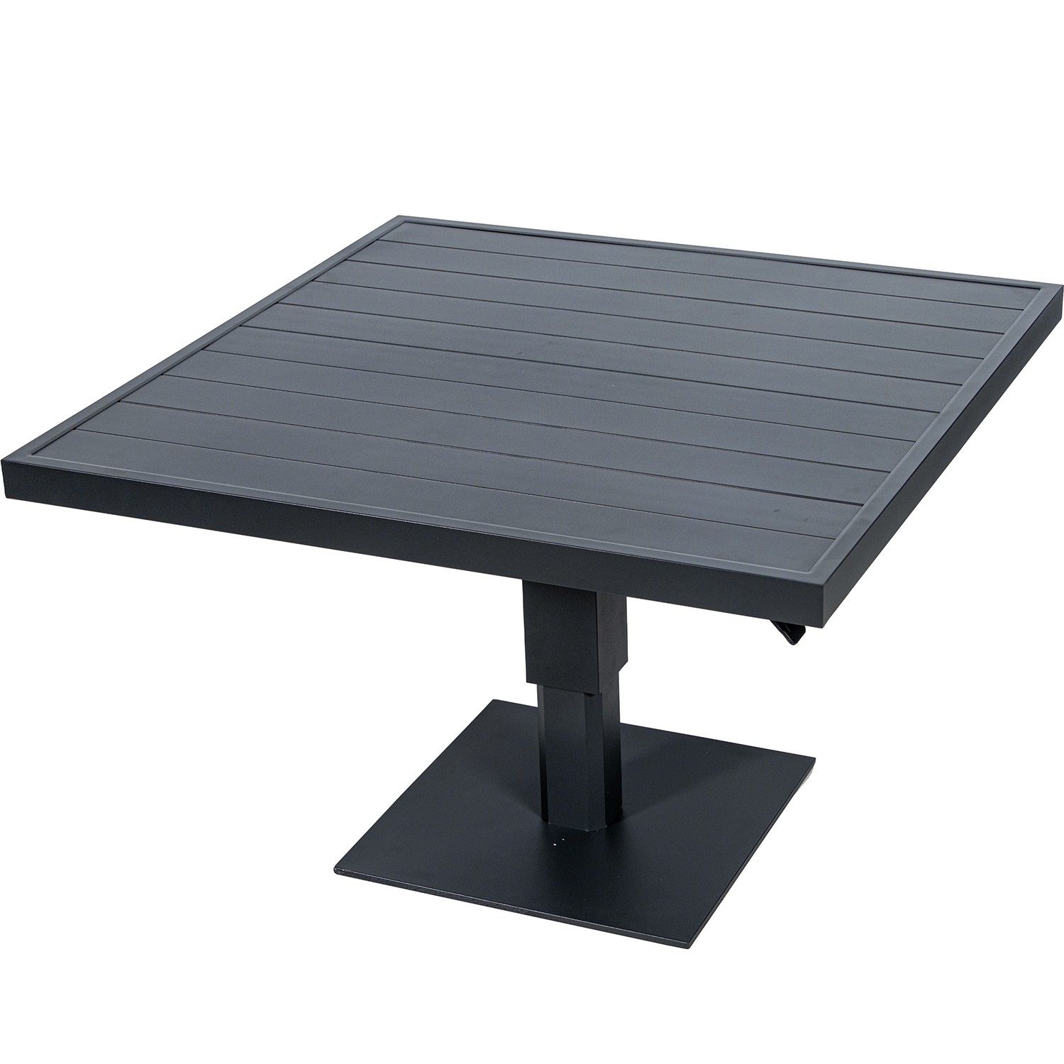 MESA EXT. ALUMINIO ANTRACITA RREGULABLE EN ALT. +91217+91218
