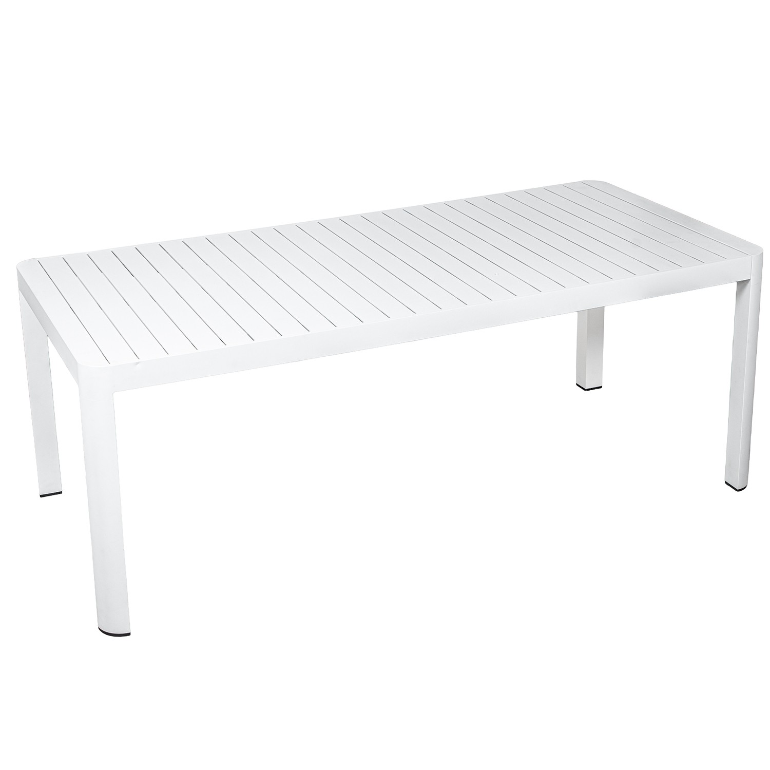 MESA EXTENSIBLE ALUMINIO BLANCO