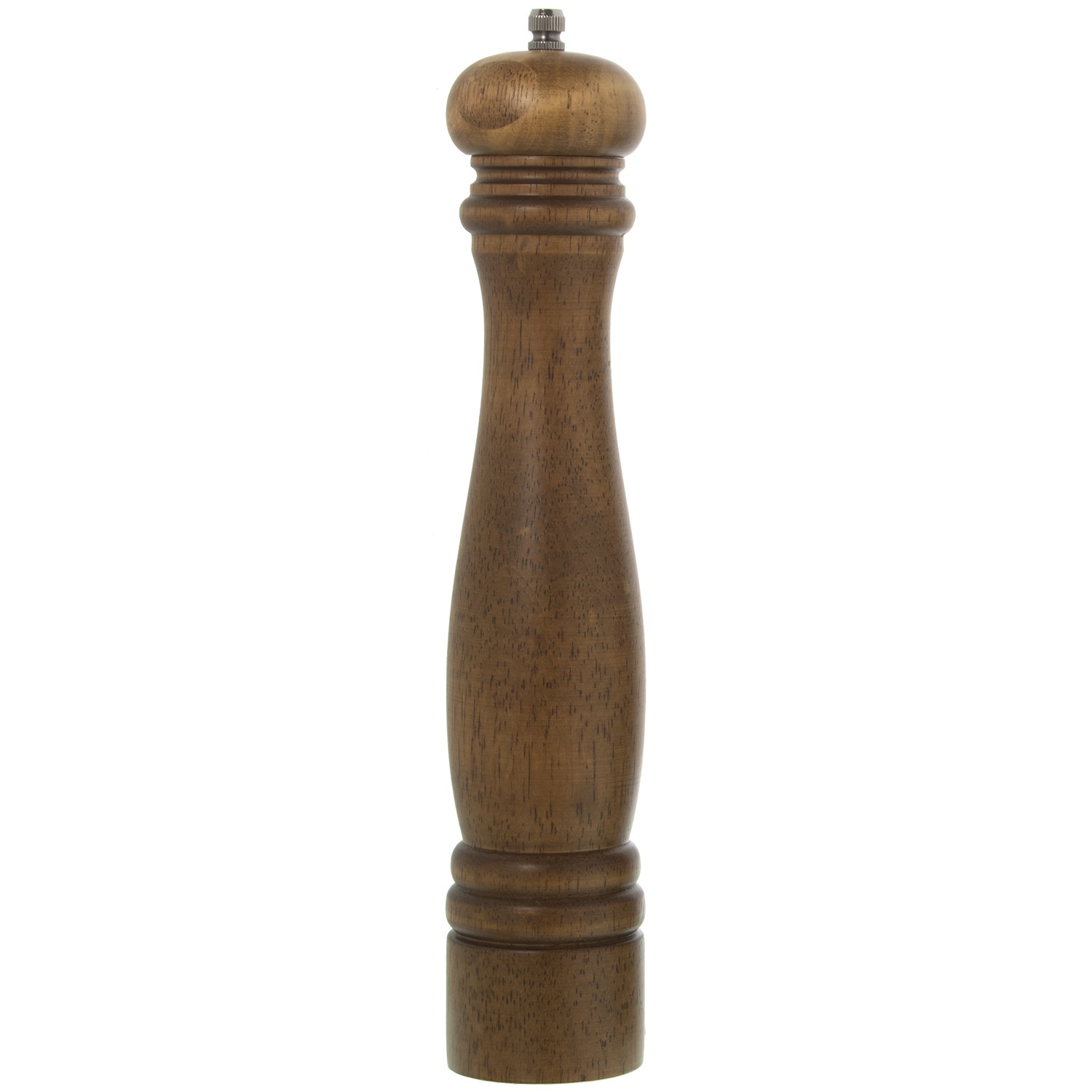PIMENTERO MADERA 30CM COLOR NOGAL