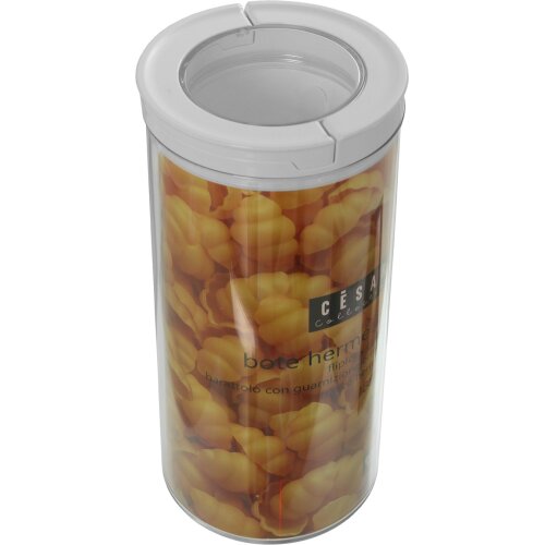 BOTE COCINA REDONDO HERMÉTICO1000ML-MATERIAL:AS,ABS&SILICON