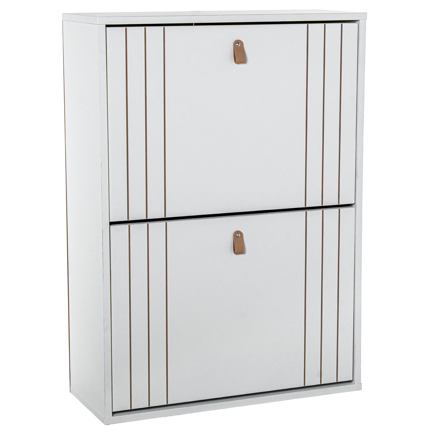 ZAPATERO MADERA BLANCA C/2 CAJ