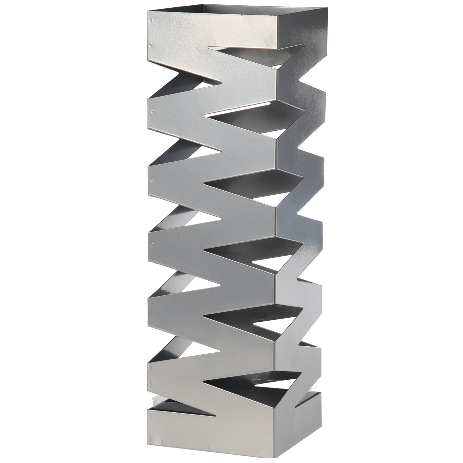 PARAGÜERO METAL PLATEADO CUADRO