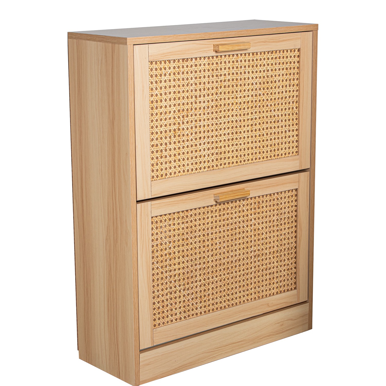 ZAPATERO MADERA/RATÁN NATURAL, REQUIERE MONTAJE