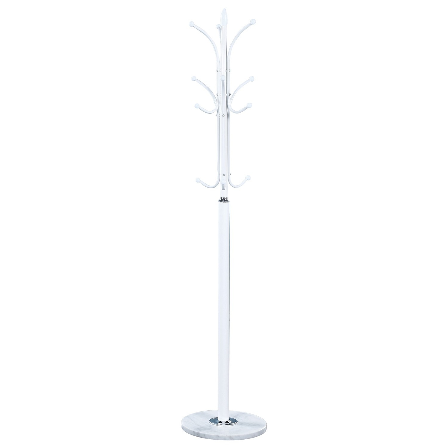 PERCHERO METAL BLANCO BASE MAROL