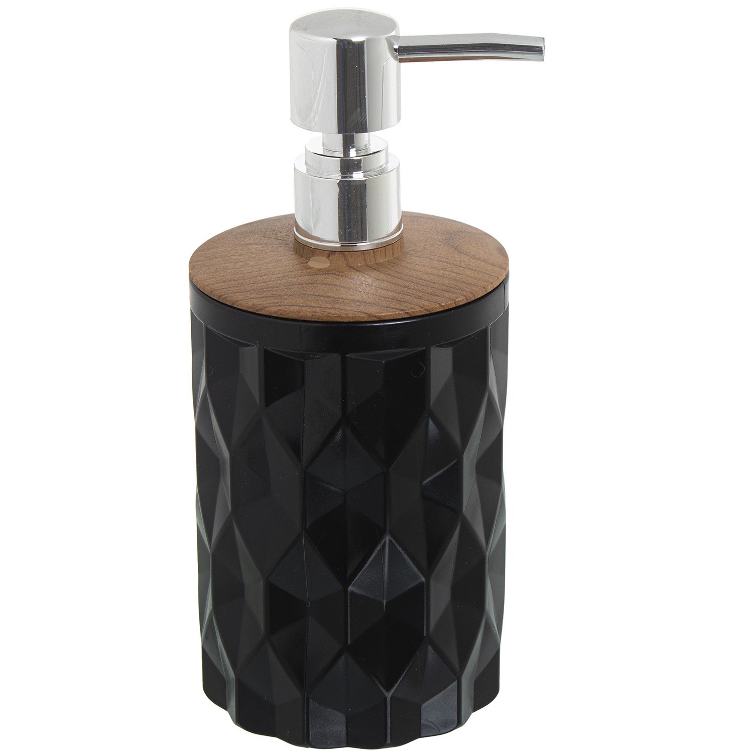 DOSIFICADOR BAÑO ACRILICO NEGR 450ML