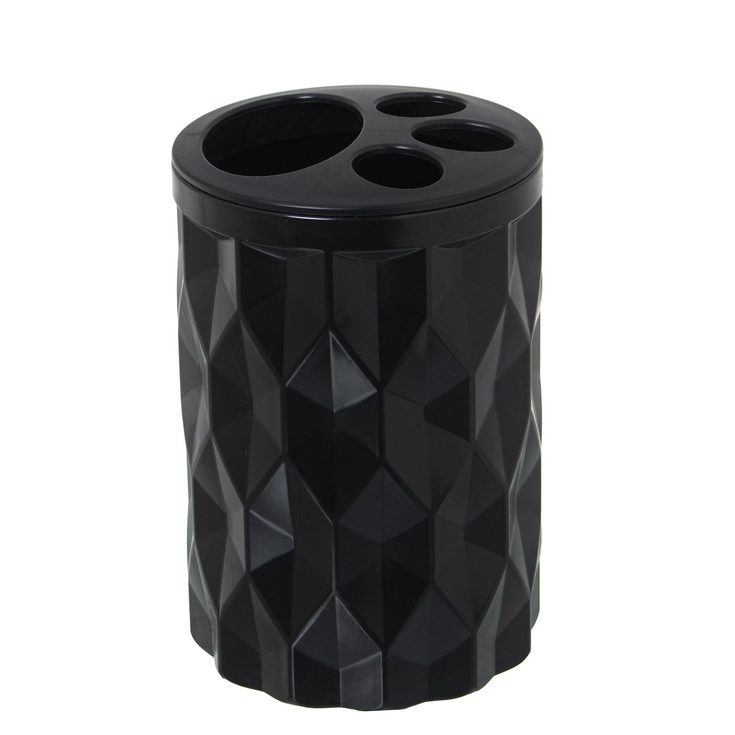 VASO CEPILLOS DE DIENTES BAÑOACRILICO GRIS