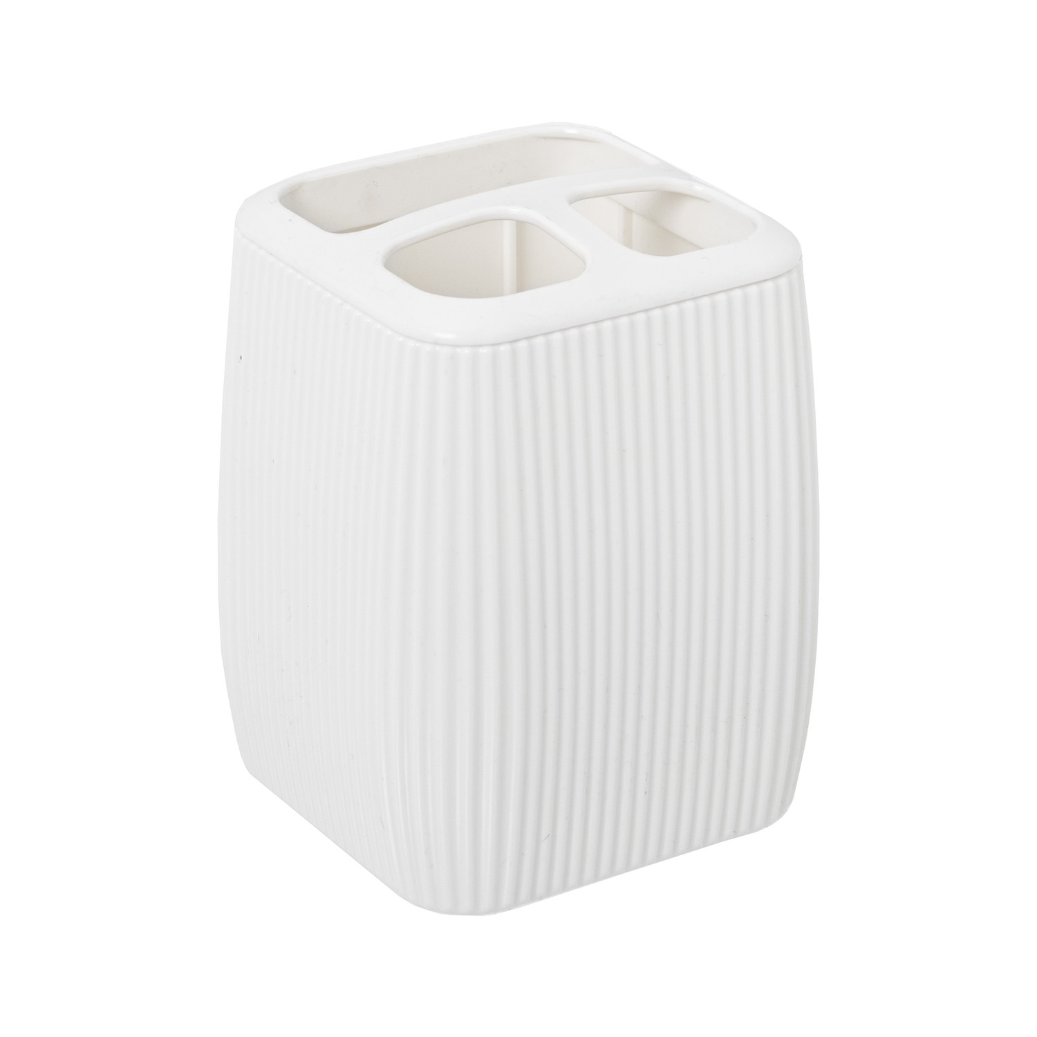 VASO CEPILLOS DE DIENTES BAÑOACRILICO BEIGE