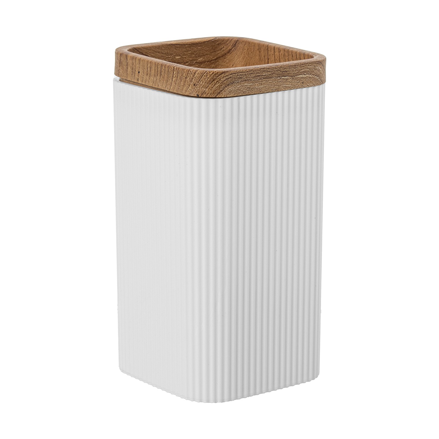 VASO BAÑO ACRILICO BLANCO