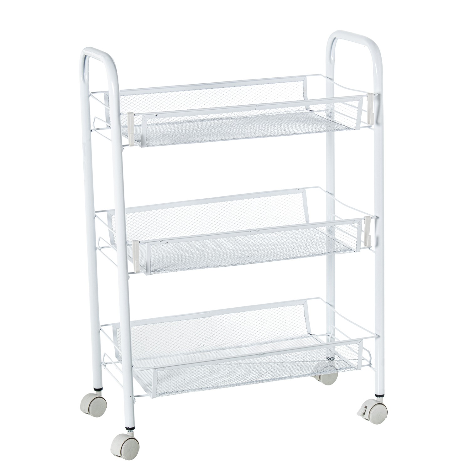CARRITO ALMACENAMIENTO METAL BEGRO 3 BALDAS