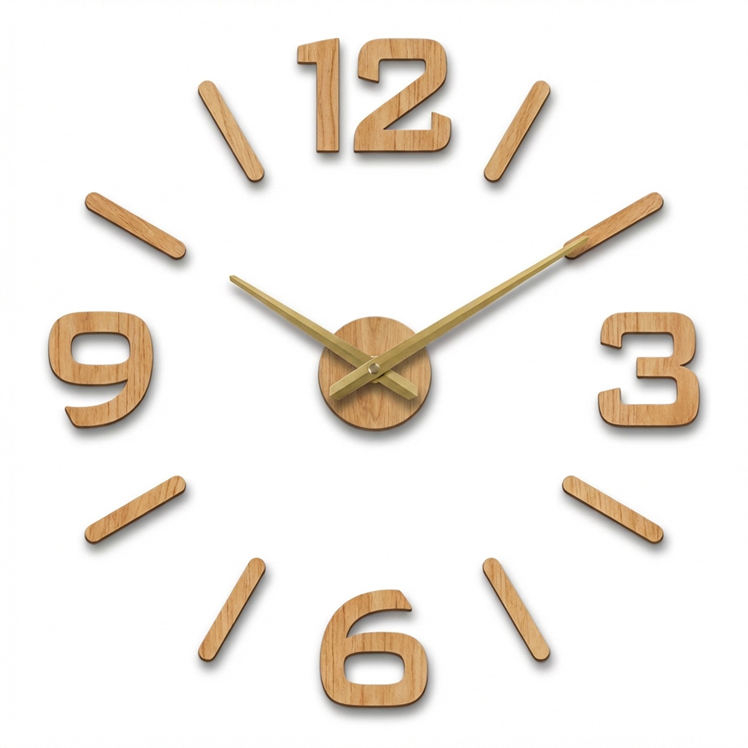 RELOJ PARED ADHESIVO GOMA EVA