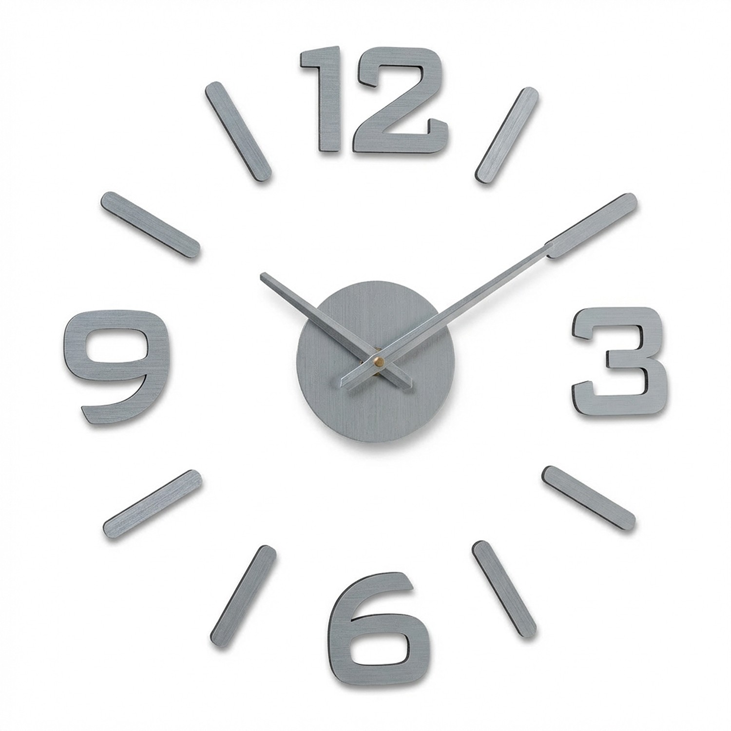 RELOJ PARED ADHESIVO GOMA EVANÁCAR BLANCO