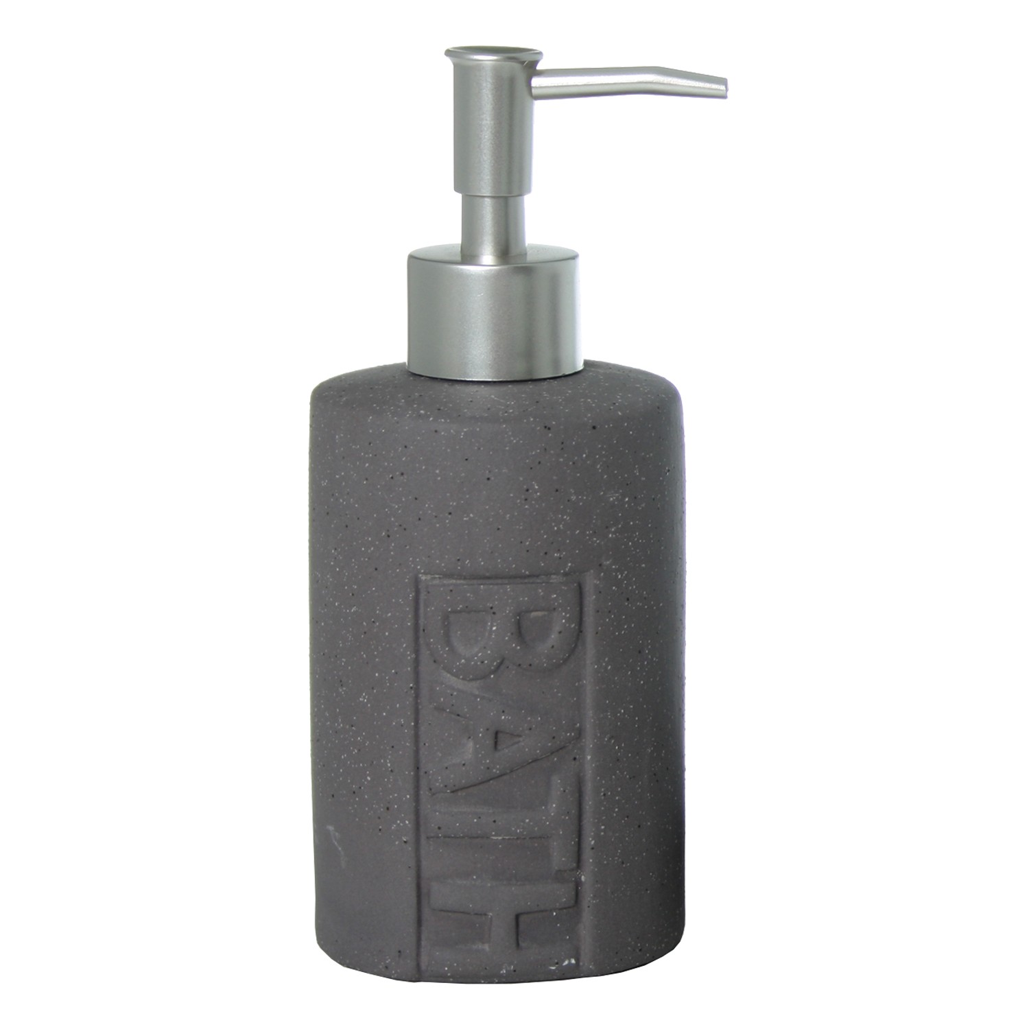 DOSIFICADOR BAÑO CERÁMICA GRIS