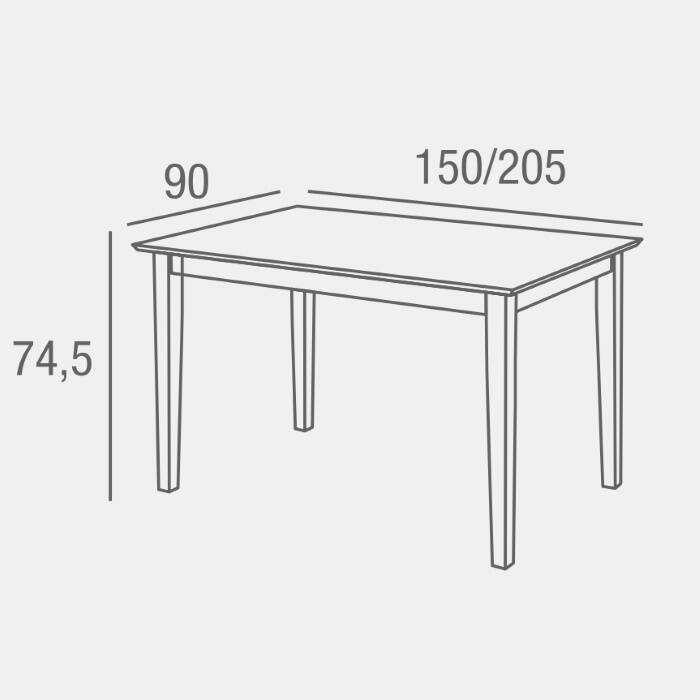 MESA COMEDOR MOD. BEMONT - Imagen 5