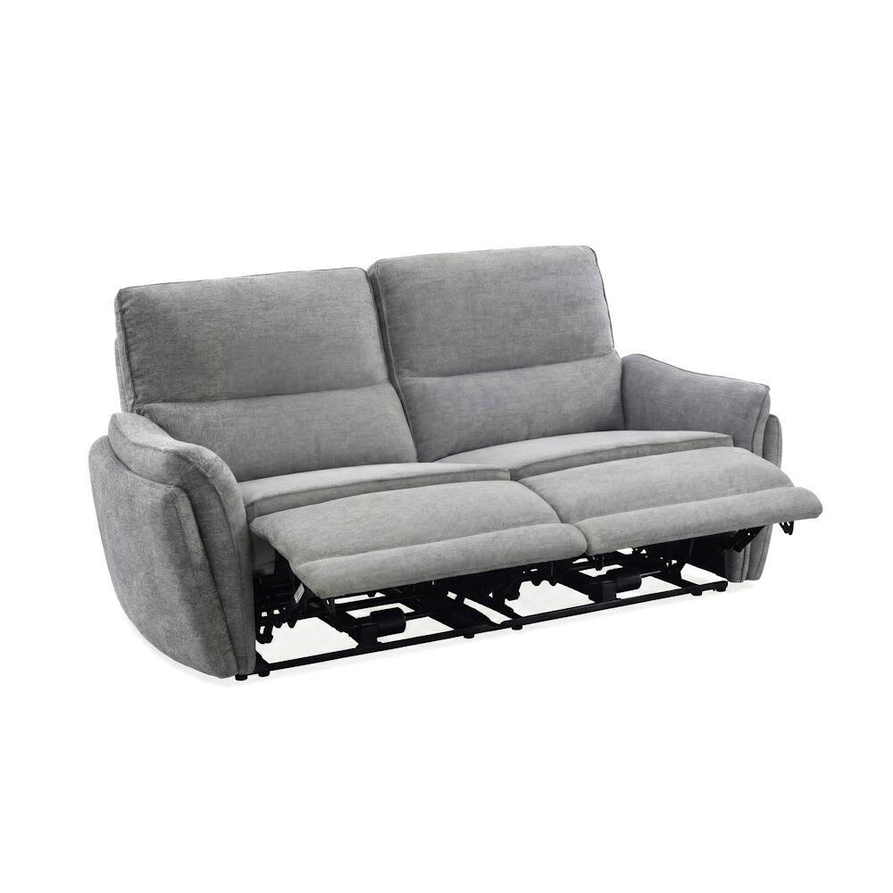 SOFA 3 PL. MOD. BINTER TELA C/ GRIS OSCURO 2 RELAX ELECTRICO 4 MOTORES - Sistema gravedad cero - Imagen 3