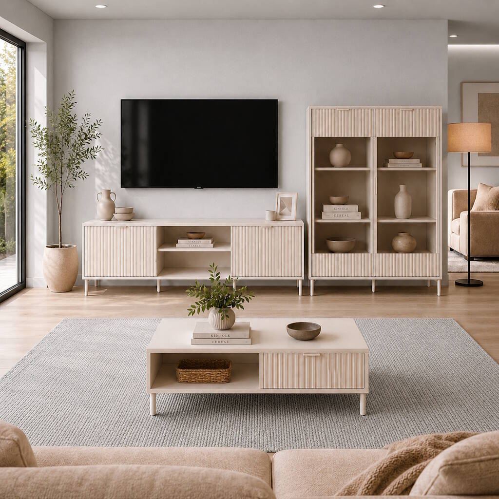 MODULO TV MOD. CORDOBA C/ CASHMERE 163 cm - Imagen 2