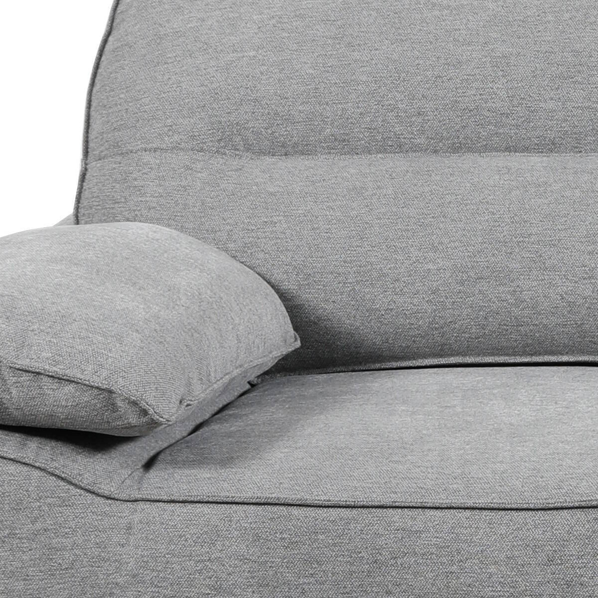 SOFA 3 PL. MAXI MOD. EVAN TELA C/ GRIS OSCURO ASIENTOS EXTR. ELECTRICOS 2 MODULOS DE BRAZO + MODULO CENTRAL - Imagen 2