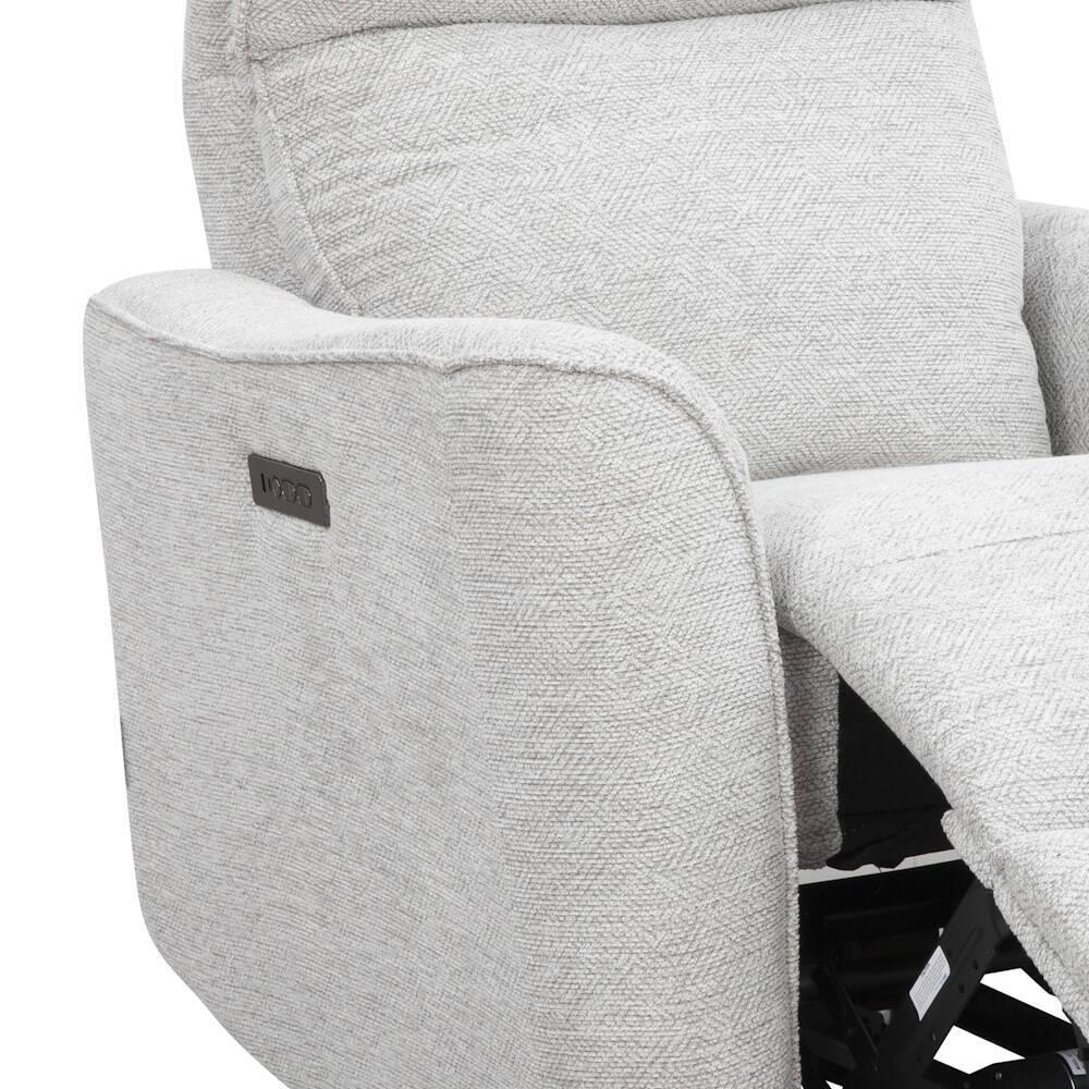 SILLON MOD. KAO TELA C/ GRIS CLARO RELAX ELECTRICO 2 MOTORES Sistema gravedad cero - Imagen 3