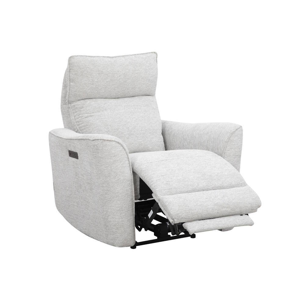 SILLON MOD. KAO TELA C/ GRIS CLARO RELAX ELECTRICO 2 MOTORES Sistema gravedad cero