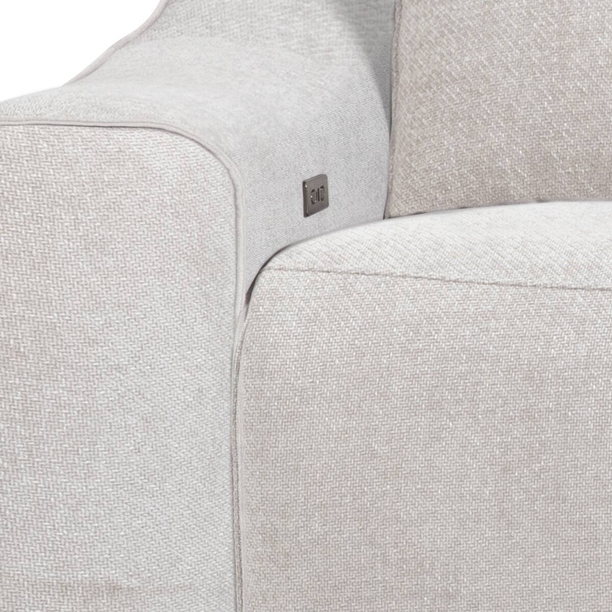 RINCONERA MOD. KENZO TELA C/ SILVER 2 RELAX ELECTRICOS 2 PL. + RINCON + 2 PL. - Imagen 2