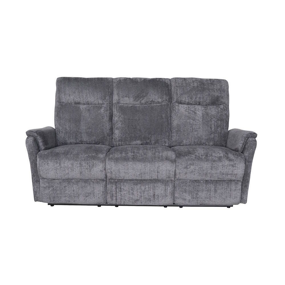 SOFA 3 PL. MOD. MAGNOLIA RELAX ELECTRICO C/ GRIS - Imagen 2