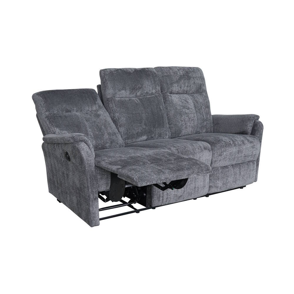 SOFA 3 PL. MOD. MAGNOLIA RELAX ELECTRICO C/ GRIS - Imagen 4