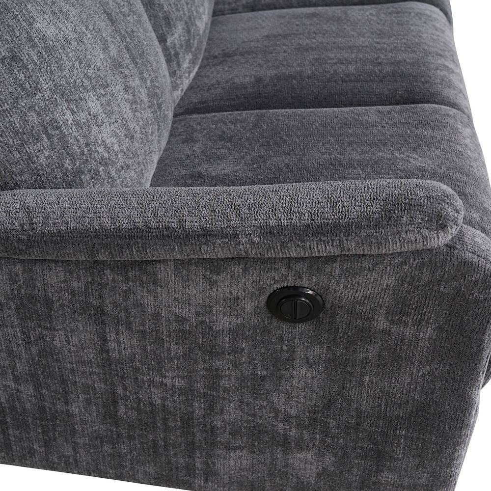 SOFA 3 PL. MOD. MAGNOLIA RELAX ELECTRICO C/ GRIS - Imagen 6