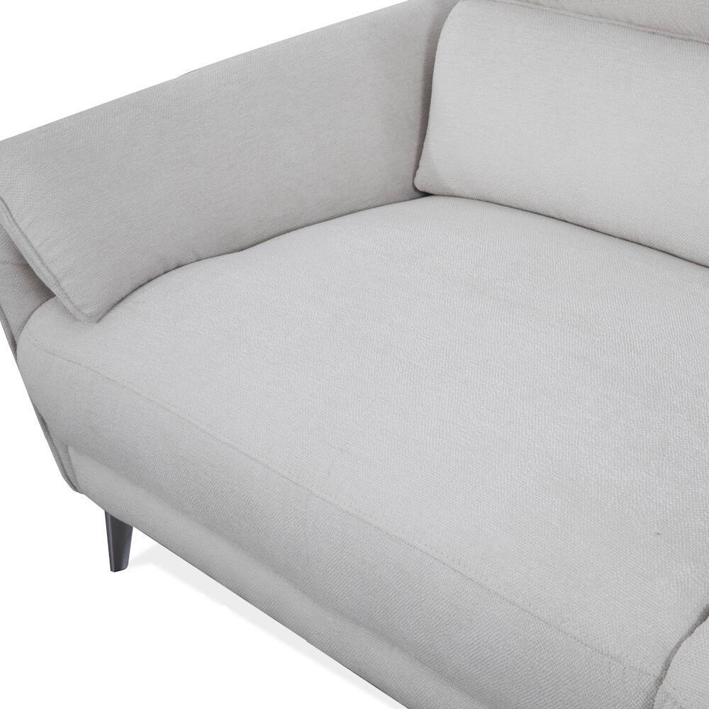 CHAISELONGUE MOD. MANDY VF/DCHA TELA C/ GRIS CLARO 2 RELAX ELECTRICOS - Imagen 4