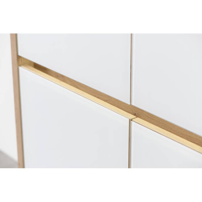 VITRINA 2P MOD. MOLISE BLANCO/ROBLE ARTISAN - Imagen 8