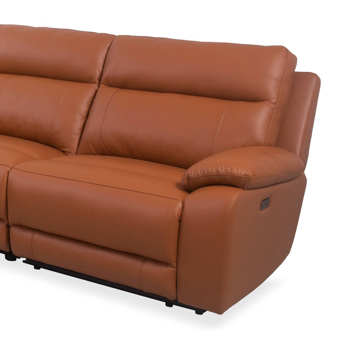 RINCONERA MOD. ORION PIEL C/ CAMEL 2 RELAX ELECTRICOS 2 PL. + RINCON + 1 PL.
