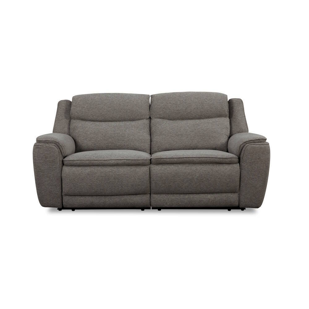 SOFA 3 PL. MOD. SIREL TELA C/ GRIS OSCURO 2 RELAX ELECTRICOS 6 MOTORES