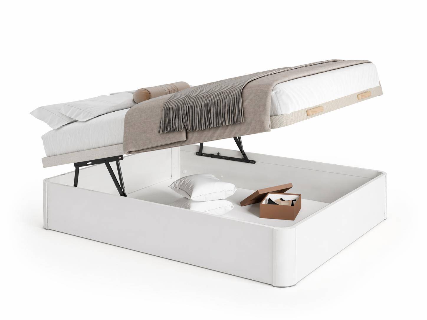 CANAPE MOD. SUIZA 150*190 C/ BLANCO - TAPA BLANCA - Imagen 2