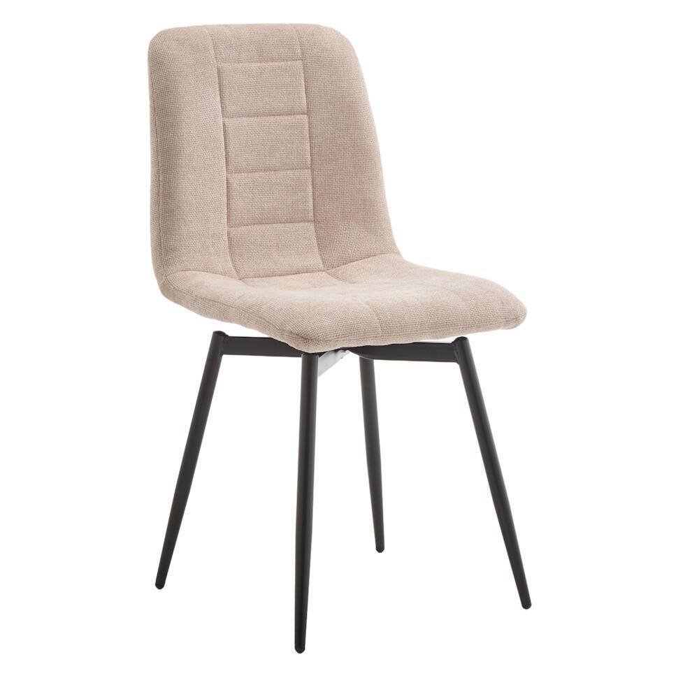 SILLA MOD. UNAI TELA C/ BEIGE - GIRATORIA 180º C/ RETORNO CAJAS DE 4 UDS