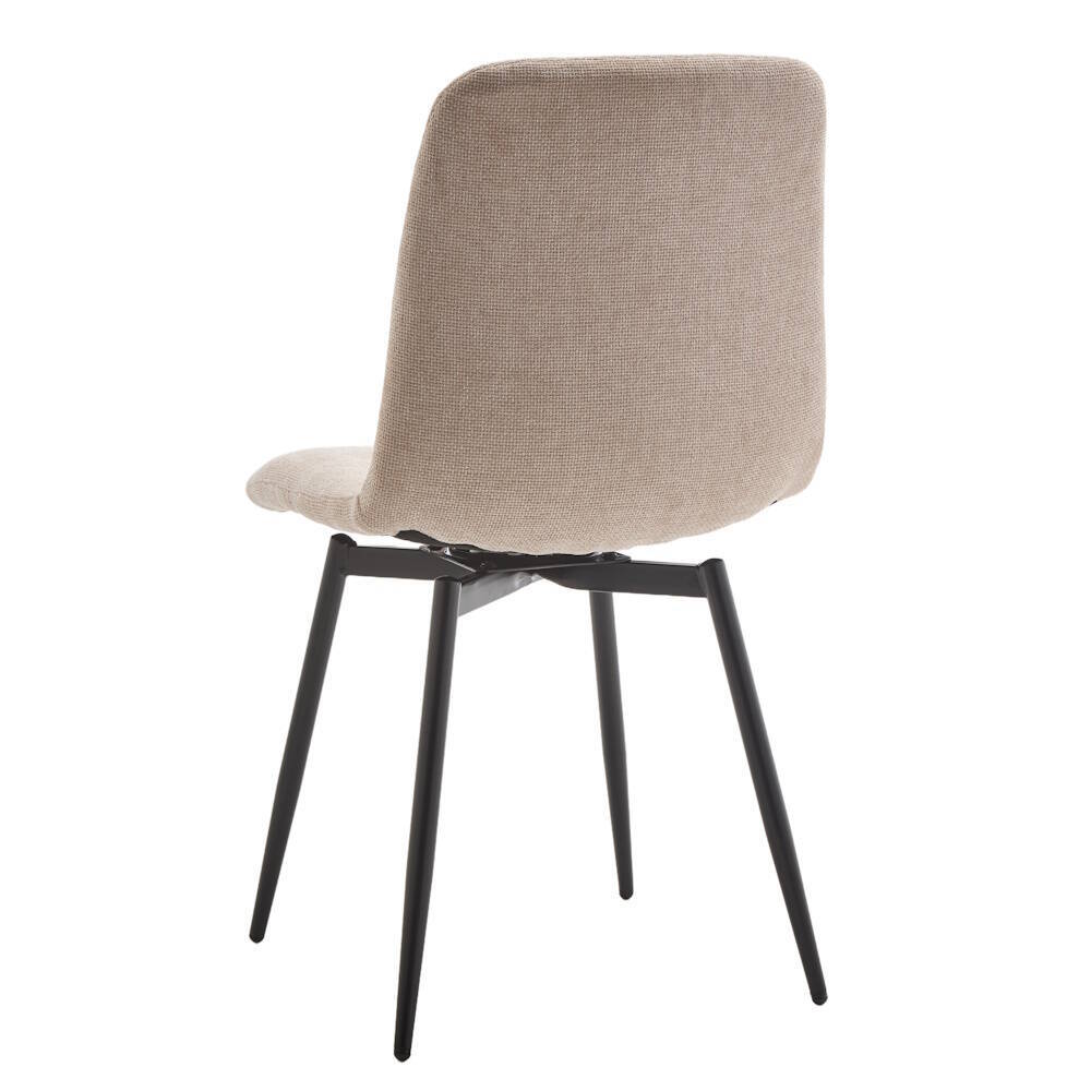 SILLA MOD. UNAI TELA C/ BEIGE - GIRATORIA 180º C/ RETORNO CAJAS DE 4 UDS - Imagen 4